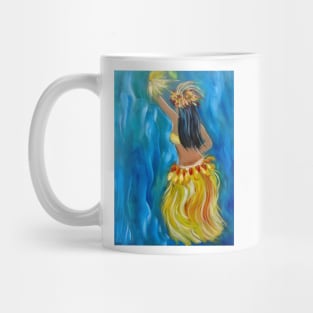 Hula Grass Skirt Mug